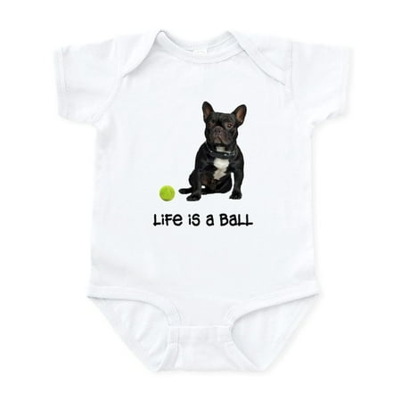 

CafePress - French Bulldog Life Infant Bodysuit - Baby Light Bodysuit Size Newborn - 24 Months