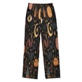 thumbnail image 2 of Boy's Pajama Pants Boys' Long Sleep Pants Children's Pajama Pants Loose Fitting Pajama Pants are Convenient to Put on and Take off XL Halloween Pink Pumpkin, 2 of 9