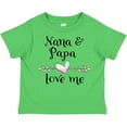 thumbnail image 3 of Inktastic Nana and Papa Love Me- Heart Grandchild Boys or Girls Toddler T-Shirt, 3 of 5