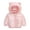Pink#1, variant on Hooded Jacket Coat Gift for Boys Winter Down Coats for Kids Baby Boys Girls Light Puffer Padded Jacket Bear Hoods Infant Outerwear Save Big