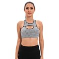 thumbnail image 2 of FOCUSSEXY Medium Support Sports Bra for Women with Removable Cups for Running Workout Gym, 2 of 8