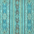 thumbnail image 1 of Ahgly Company Indoor Square Abstract Light Blue Modern Area Rugs, 8' Square, 1 of 4