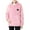 Pink, variant on ATOYSOY Long Sleeve Outwear Thermal Fleece Loose Hoodies Heated Jackets with Pockets for Women Tops Workout Casual Coat Trendy Zipper Up Shackets Winter Black L