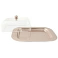 thumbnail image 6 of Zoie + Chloe Stainless Steel Butter Dish with Easy to Hold Lid, 6 of 6