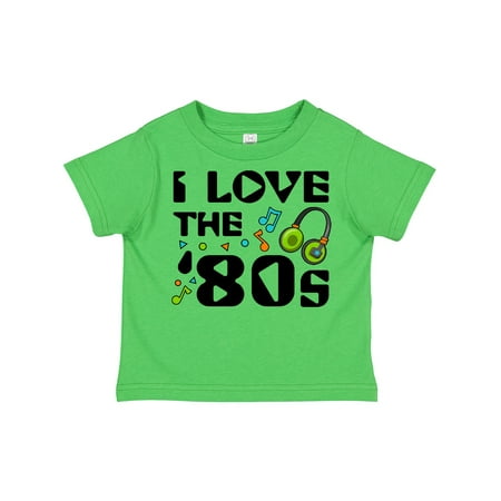 

Inktastic I Love the 80s-musical Notes Gift Toddler Boy or Toddler Girl T-Shirt