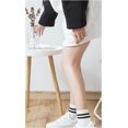 thumbnail image 3 of CoCoMangos Retro Striped Athletic Socks for Women Casual Cotton Ankle Socks Women 4 Pairs, 3 of 7
