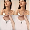 thumbnail image 4 of TANGPOET St Michael the Archangel Protect Us Necklace Christopher Medal 925 Sterling Silver Necklaces for Men Women, 4 of 7