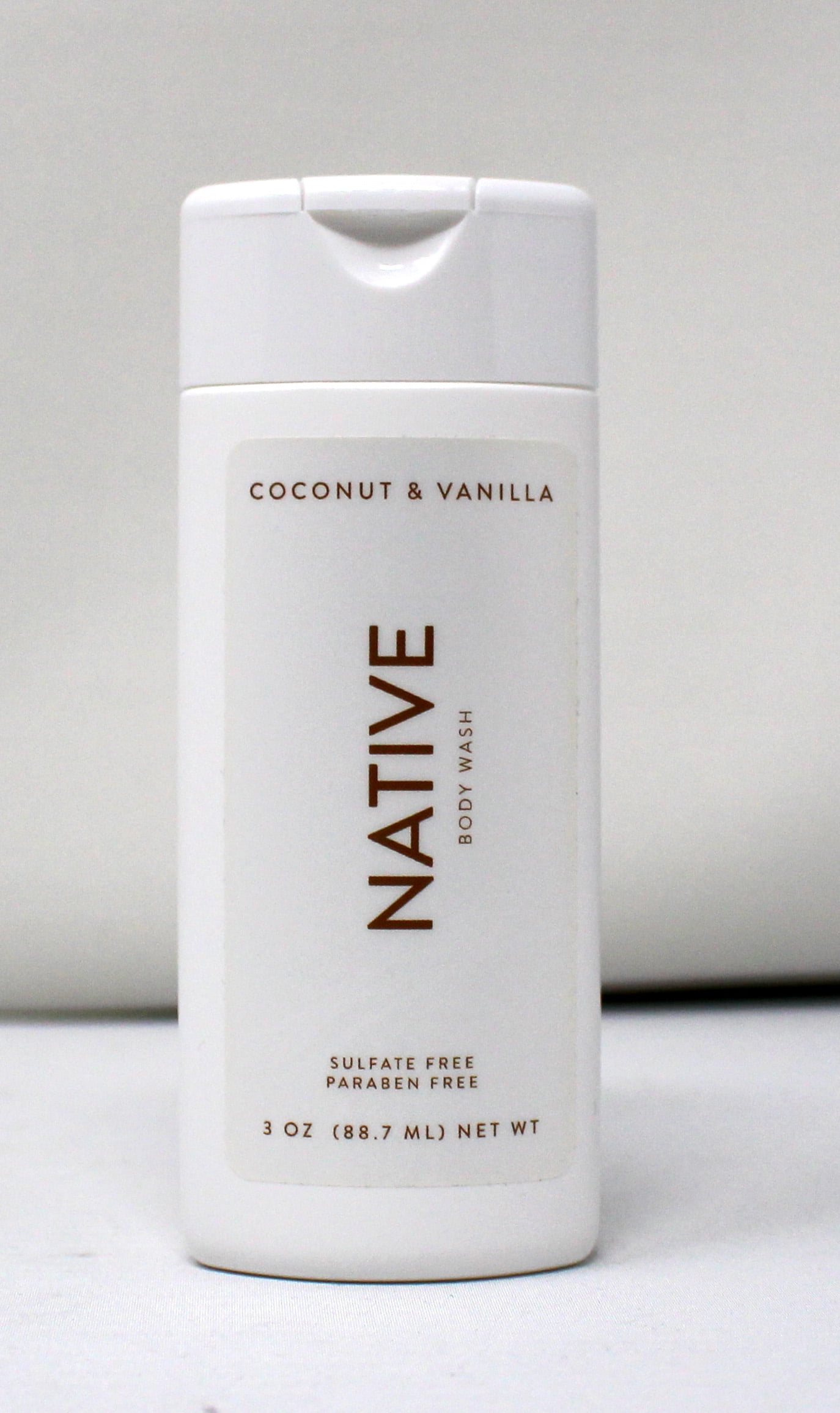Native Coconut & Vanilla Body Wash 3 Ounce - Walmart.com