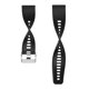 thumbnail image 5 of Correa de pulsera de silicona para reloj Garmin Forerunner 35/30 (negro), 5 of 8
