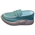thumbnail image 4 of Chaussures Décontractées pour Femmes Confortables Légères à Enfiler Mode Douces pour Intérieur Extérieur Marche Vert 37, 4 of 8