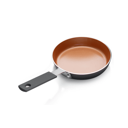 Gotham Steel Mini Egg Pan with Nonstick Titanium & Ceramic Coating, 5.5 in, As seen on (Best Skillet For Eggs)