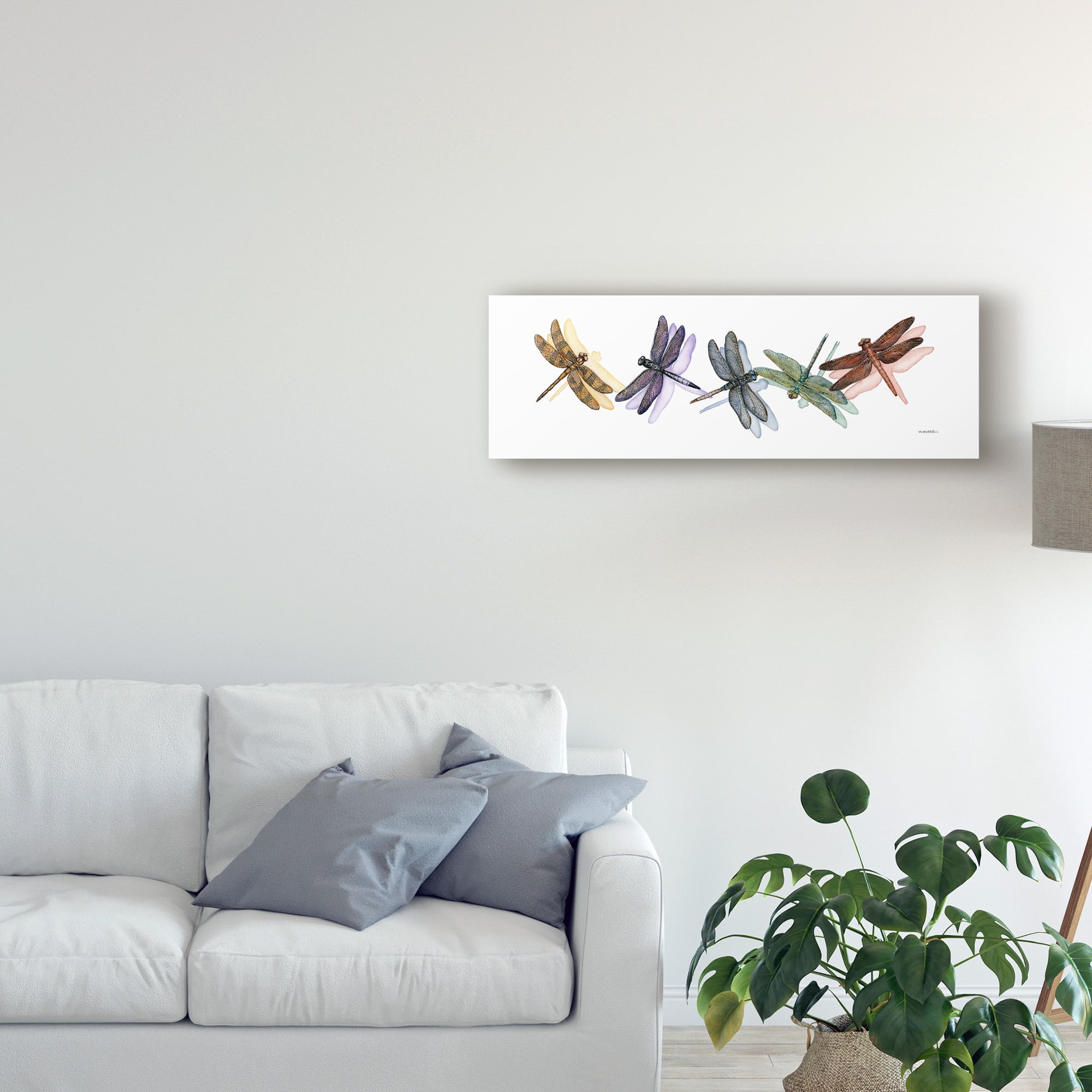 Trademark Fine Art 'Wings of Splendor II' Canvas Art by Wendy Russell