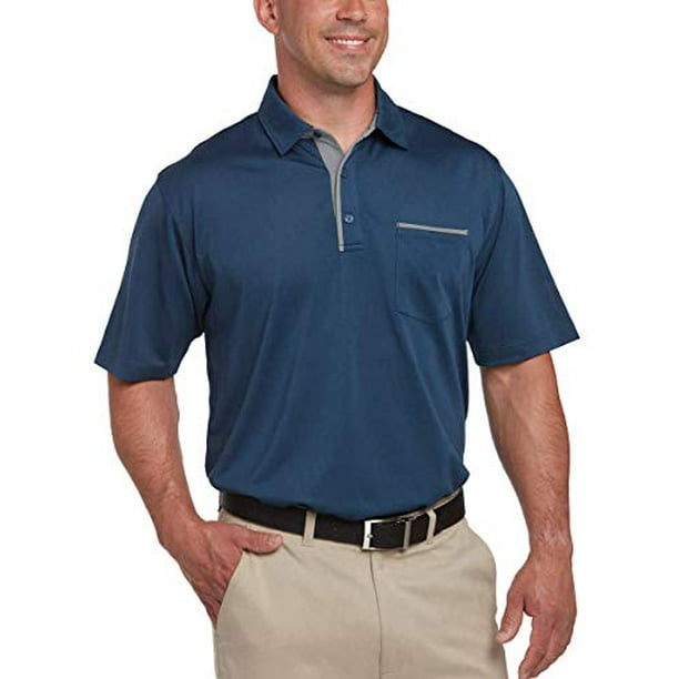 Pebble Beach - Pebble Beach Mens Short Sleeve Performance Polo ...