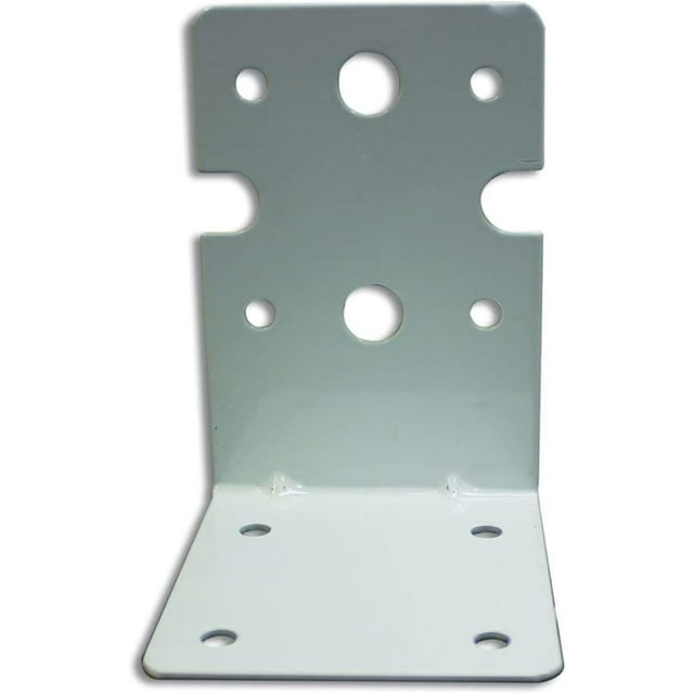 Support de Montage Robuste pour Boîtier de Filtre à Eau Compatible avec Modèles WFAB100 – Support de Montage en Métal pour Boîtiers de Filtre Standard – Blanc, 1 Pack