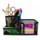 thumbnail image 1 of Organizador de Escritorio MAE Malla Negro Porta Lápiz 3 Compartimientos, 1 of 2