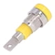 thumbnail image 3 of 10 Uds toma de banana 4mm buen rendimiento larga vida útil conexiones eléctricas herramientas amarillo, 3 of 8