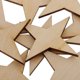 thumbnail image 4 of En Blanco 4 Puntas Formas De Estrella Adornos De Madera Rústica Tarjeta De Nombre De Madera De Bricolaje Placa De Madera Sin Terminar Let 20 piezas 60x60 mm Soledad Adorno de madera, 4 of 10