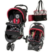 Angle View: Baby Trend EZ Ride 5 Travel System, Mums with Graco Dotastic Tote Diaper Bag