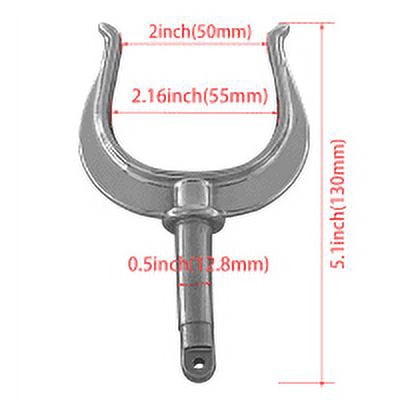 ISURE MARINE 2 Pcs Stainless Steel Oar Lock Oarlock Rowlock Premium Marine Row Boat Dinghy Water Raft Boat Kayak Canoe Oar Lock Rowlock Side Mount