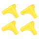 thumbnail image 4 of Milisten 4Ud Protector De Para Escritorio De Silicona Amarillo Flexible Y, 4 of 6