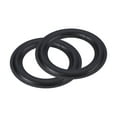 thumbnail image 1 of Unique Bargains Rubber Speaker Foam Edge Surround Rings 2.5 Inch 42mm x 68mm Subwoofer Rings for Repair or DIY Black 2 Pcs, 1 of 5