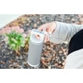 thumbnail image 3 of GROSCHE ALPINE Flip 'N Sip Insulated Water Bottle With Straw - 20oz, Steel Grey, 3 of 7