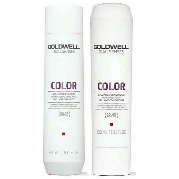 Goldwell Dualsenses Color Brilliance Shampoo & Conditioner 10.1oz/300ml - NEW