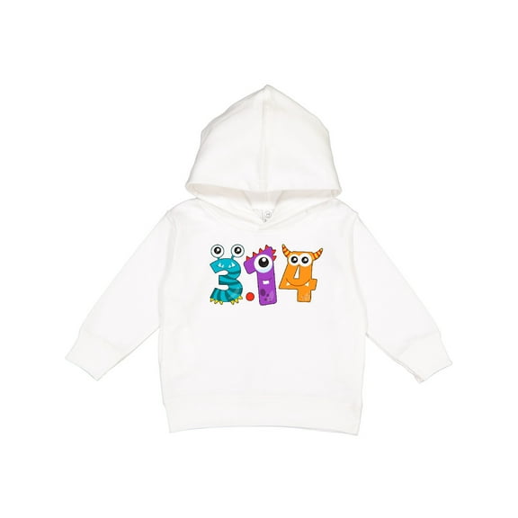 Inktastic Monsters Like Pi Pi Day Numbers Toddler Hoodie