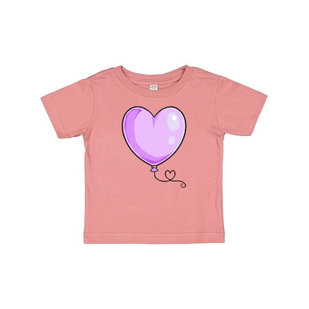 

Inktastic Purple Balloon Heart Gift Baby Boy or Baby Girl T-Shirt