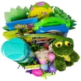 thumbnail image 5 of Green Frog  Prefilled Easter Basket | Easter Gifts for Kids | Toys and Treats from the Easter Bunny, 5 of 6
