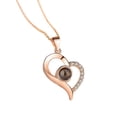thumbnail image 2 of Collier Pendentif Cœur, Collier Pendentif Cœur Mode Collier Pendentif Femme Colliers Pendentifs Technologie de Pointe, 2 of 2