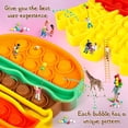 thumbnail image 3 of Pop Fidget S Its, Bubble Popping Sensory Fidget para adultos y niños, Push It Stress Pop Stress para el autismo, Sensory Popper Juego educativo para niños, Formas de hamburguesas y papas fritas Xemadio WMCH-169, 3 of 7