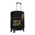 thumbnail image 3 of Xecao Happy New Year 2024 (2) print Elastic Luggage Cover, with double-sided print , is perfect for travel, business, and daily use, 3 of 9
