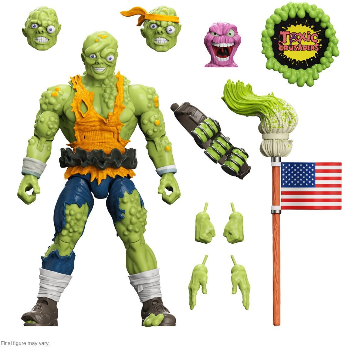 Super7 Ultimate Toxic Crusaders Toxie Vintage Toy Deco 1st Version