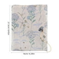 thumbnail image 2 of WORGEOUS Funda de libro de tela, cubierta decorativa para cuaderno, práctico protector de libro, 2 of 9