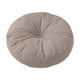 thumbnail image 1 of Cojín de almohada de piso redondo cojín de cojín cojín cojín de meditación para sala de estar en el interior de sofá cama de al aire libre Gris, 1 of 8