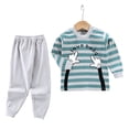 thumbnail image 2 of Conjunto de Pijamas de Niños Ticfox de Manga Larga Ropa de Dormir para Bebés y Niños, 2 of 10