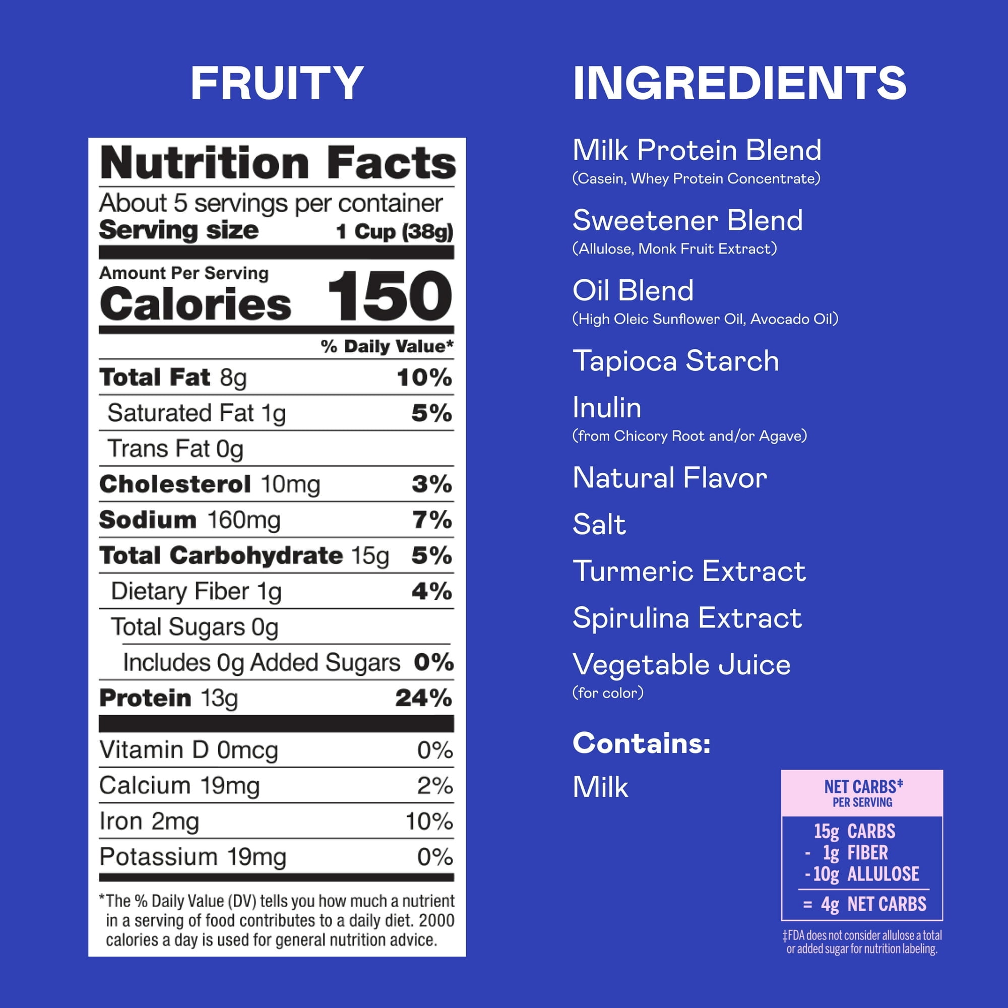 Magic Spoon Grain-Free Breakfast Cereal Variety Pack of 3, 7 oz Each (Fruity, Peanut Butter, Cocoa)  with fee Cocoa Sachet by ValueNest