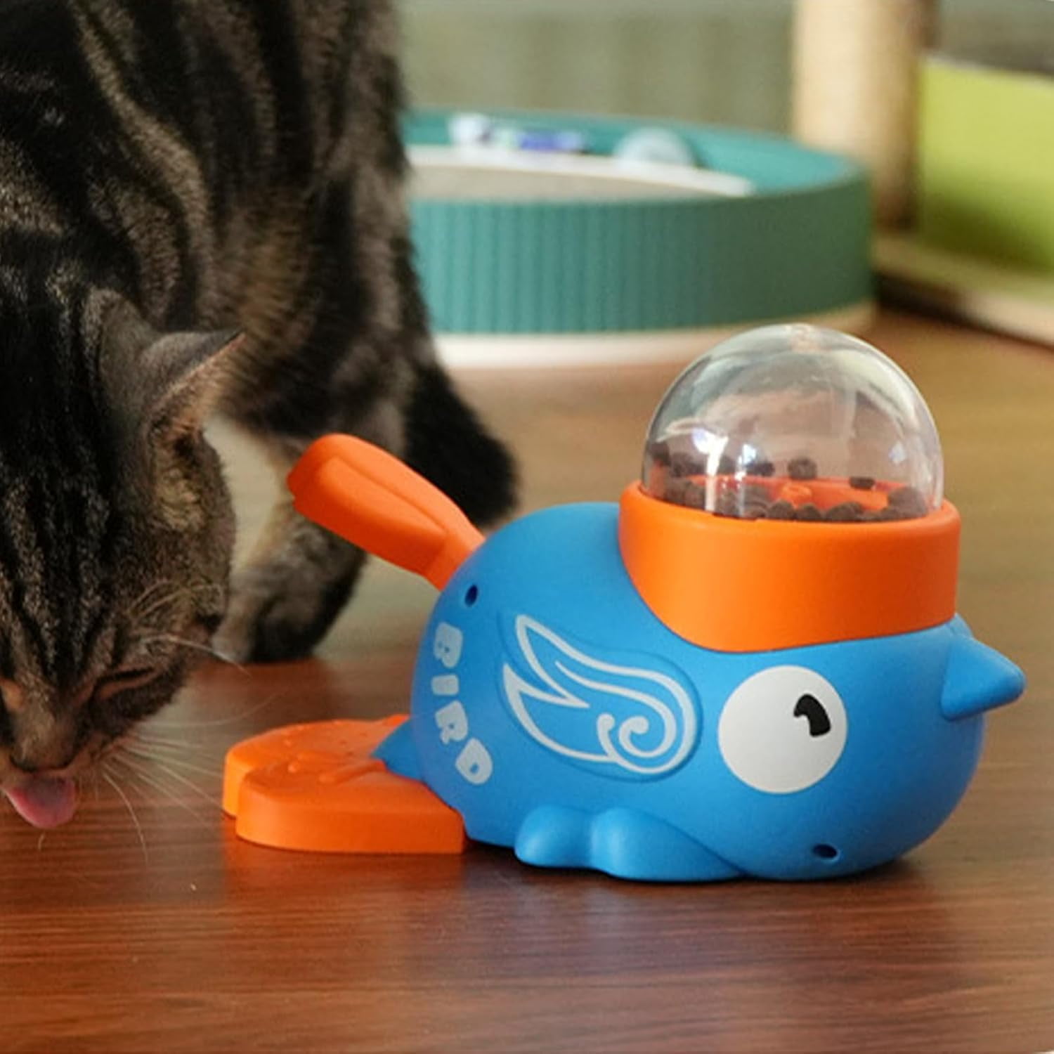 Interactive Treat Dispenser Toy,Dog Puzzle Toy, Duck Design Treat Dispenser Feeder for Mental Stimulation and Slow Eating in Indoor and Outdoor Play