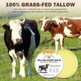 thumbnail image 5 of Ikzee 100% Grass-Fed Beef Tallow Honey Balm - All Skin Types, Dry & Aging Skin - Deep Hydration, Non-Greasy, Soothes & Protects - 3.5 oz, 5 of 9