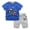 Blue, variant on WOLLED 1-8Y Kids Baby Boys Summer Cartoon Shorts Set 2PCS Toddler Short Sleeve Cotton T-Shirt and Shorts Pants Sets