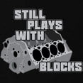 thumbnail image 2 of CafePress - Still Plays With Blocks Maternity Dark T Shirt - Maternity Dark T-Shirt, 2 of 3