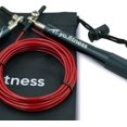 thumbnail image 3 of YO.FITNESS Cuerda para Saltar de alta Velocidad | CALIDAD PREMIUM | Cuerda Ligera y Ajustable | Mangos de aluminio yofitness Fitness, 3 of 7
