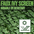 thumbnail image 4 of ColourTree 3' x 16' Artificial Ivy Privacy Fence & Backdrop Wall, Sturdy Backed Faux Leaves Hedges Panel for Outdoor, Indoor Decor, 4 of 9