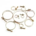 thumbnail image 3 of 10pcs abrazadera de manguera clip ajustable Doble Alambre de agua for manguera rosca del tornillo de la abrazadera de acero inoxidable Tubo Tubo zincado clip del aro, 3 of 6