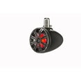 thumbnail image 5 of KMC2 Kicker Gauge-Mount Marine-Grade AM/FM Radio Bluetooth Receiver Media Player, 4 x 8" Loaded Marine Can LED Speakers (Charcoal Grill on Black Can), 50Ft. Speaker Wire, Aux Mount, 40 " Antenna, 5 of 8