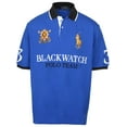 thumbnail image 1 of Polo RL Men's Big and Tall Black Watch Polo Team Shirt (3XB, Dark Blue/BT Navy), 1 of 3