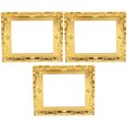 thumbnail image 2 of SHISUYAN 3Pcs Miniature House Accessories Golden Rectangular for Educational Purposes, 2 of 8