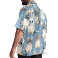 thumbnail image 3 of Tmall Men's Short Sleeve Beach Shirts Hawaiian Button Down Casual Summer Printed Unisex Top, 3 of 6