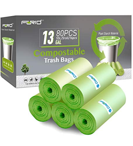 4 gallon compostable trash bolsas